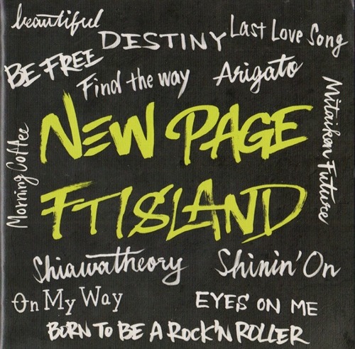 [일본반]  FT아일랜드(FT ISLAND) - New Page (CD+DVD)