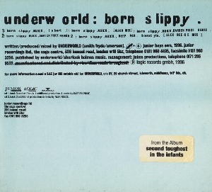 [수입]  Underworld - Born Slippy   Single / 2CD