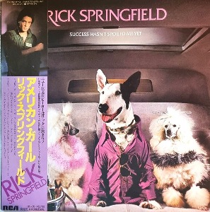 ﻿[중고LP]  Rick Springfield - Success Hasn&#039;t Spoiled Me Yet  일본반