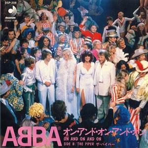 [중고EP]  ABBA - On And On And On  일본반/Single